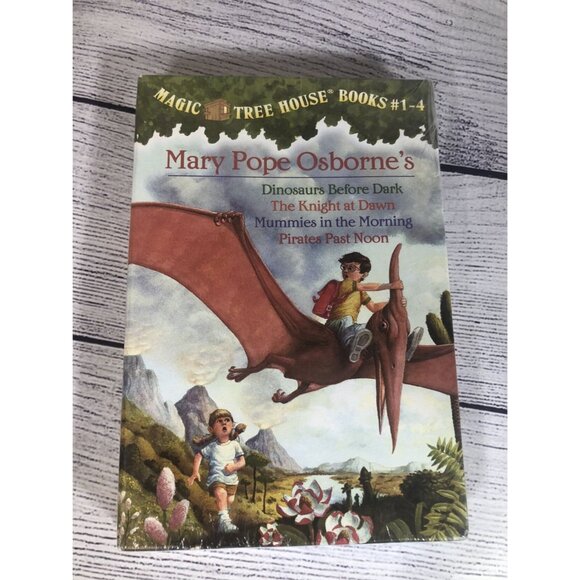 🆕Magic Treehouse Starter Pack Books 1-4 Paperback - Picture 1 of 4